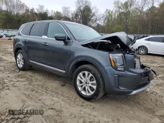 2021 Kia Telluride LX with VIN 5XYP24HC5MG188397, listed as a Copart auction lot 52902085 with 40,383 mi miles and Salvage title. Bid and sale history available at DreamBid. Image 4.