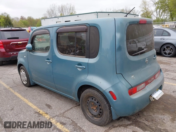 2010 Nissan Cube S z VIN JN8AZ2KR6AT168652, wystawiony jako IAAI lot #42183311 z przebiegiem 113 646 mil mil oraz . Historia ofert i sprzedaży dostępna na DreamBid. Obrazek 3.