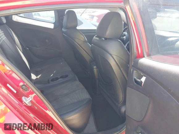 2013 Hyundai Veloster w/Black Int with VIN KMHTC6AD9DU135318, listed as a IAAI auction lot 42632212 with 97,485 mi miles and . Bid and sale history available at DreamBid. Image 8.