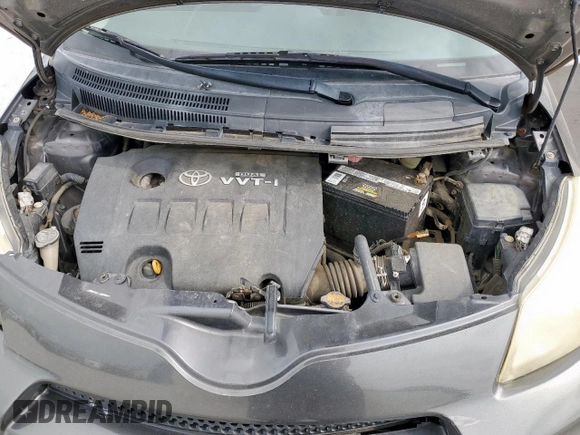 2010 Scion xD with VIN JTKKU4B40AJ057260, listed as a Copart auction lot 55053855 with 169,794 mi miles and Salvage Title. Bid and sale history available at DreamBid. Image 11.