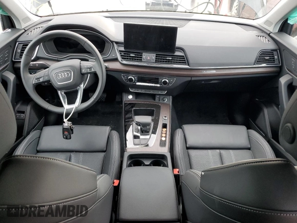 2024 Audi Q5 S line Premium Plus with VIN WA1E2AFY3R2129672, listed as a Copart auction lot 47786635 with Not provided miles and Salvage title. Bid and sale history available at DreamBid. Image 8.