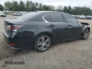 2018 Lexus GS with VIN JTHCZ1BL1JA008070, listed as a Copart auction lot 69826934 with 115,825 mi miles and Salvage Title. Bid and sale history available at carsss.com. Image 3.