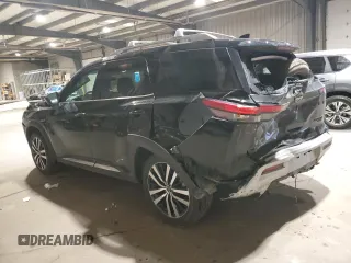 2024 Nissan Pathfinder Platinum z VIN 5N1DR3DK0RC242976, wystawiony jako Copart lot #54087465 z przebiegiem 14 687 mil mil oraz Szkoda całkowita • Salvage title. Historia ofert i sprzedaży dostępna na DreamBid. Obrazek 2.