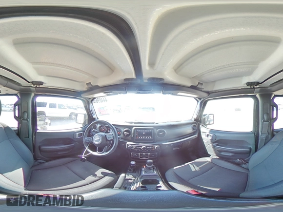 2018 Jeep Wrangler Unlimited Sport S with VIN 1C4HJXDN3JW222769, listed as a Copart auction lot 44489685 with 51,864 mi miles and Clean title. Bid and sale history available at DreamBid. Image 14.