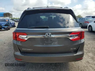 2019 Honda Odyssey Elite z VIN 5FNRL6H90KB027207, wystawiony jako Copart lot #60265905 z przebiegiem 69 313 mil mil oraz Szkoda całkowita • Salvage title. Historia ofert i sprzedaży dostępna na DreamBid. Obrazek 6.