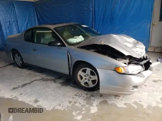 2005 Chevrolet Monte Carlo LS with VIN 2G1WW12E159118121, listed as a Copart auction lot 75941444 with 80,766 mi miles and Salvage Title. Bid and sale history available at carsss.com. Image 4.