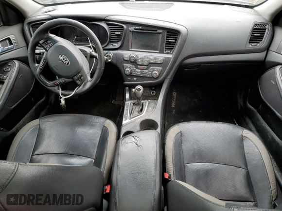 2013 Kia Optima Hybrid EX with VIN KNAGM4AD4D5054421, listed as a Copart auction lot 50776945 with 137,452 mi miles and Salvage Title. Bid and sale history available at carsss.com. Image 8.