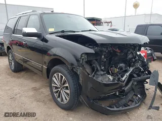 2016 Lincoln Navigator Select with VIN 5LMJJ2HT3GEL05459, listed as a IAAI auction lot 41642906 with 53,459 mi miles. Bid and sale history available at carsss.com. Image 1.