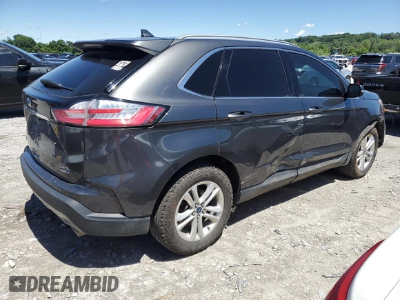 2020 Ford Edge SEL with VIN 2FMPK4J94LBA08761, listed as a Copart auction lot 57787005 with 95,263 mi miles and Salvage title. Bid and sale history available at DreamBid. Image 3.