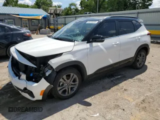 2022 Kia Seltos S with VIN KNDEU2AA7N7282987, listed as a Copart auction lot 59226595 with 60,900 mi miles and Salvage title. Bid and sale history available at DreamBid. Image 1.