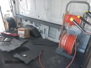 2018 Ford Transit with VIN 1FTYE1ZM0JKA39340, listed as a IAAI auction lot 41483588 with 91,512 mi miles and . Bid and sale history available at DreamBid. Image 8.