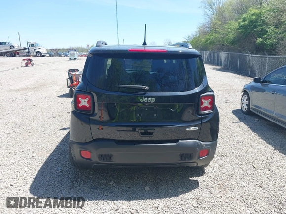 2018 Jeep Renegade Latitude with VIN ZACCJABB8JPH23377, listed as a IAAI auction lot 42142134 with 42,202 mi miles and . Bid and sale history available at DreamBid. Image 16.
