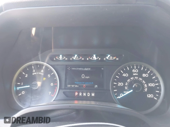 2018 Ford F-150 XL with VIN 1FTEW1E54JKF34266, listed as a IAAI auction lot 41582541 with 81,197 mi miles. Bid and sale history available at carsss.com. Image 7.