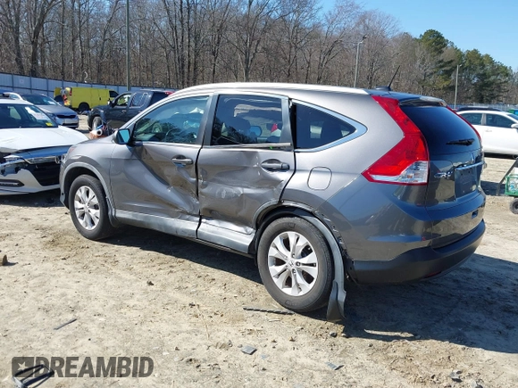 2014 Honda CR-V EX-L with VIN 2HKRM4H72EH615082, listed as a IAAI auction lot 41490549 with 125,355 mi miles. Bid and sale history available at carsss.com. Image 3.