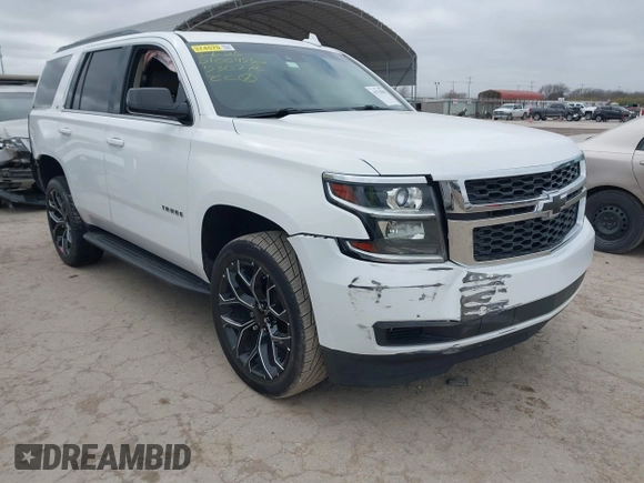 2015 Chevrolet Tahoe LT with VIN 1GNSCBKC4FR530776, listed as a IAAI auction lot 41754350 with 174,694 mi miles and . Bid and sale history available at DreamBid. Image 1.