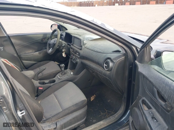 2021 Hyundai Kona SE with VIN KM8K1CAA9MU654620, listed as a IAAI auction lot 41773264 with 1 mi miles. Bid and sale history available at carsss.com. Image 5.