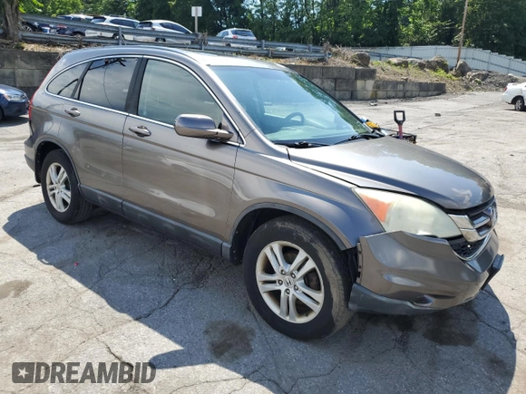 2010 Honda CR-V EX-L with VIN 5J6RE4H7XAL011695, listed as a Copart auction lot 63650415 with 233,421 mi miles and Salvage title. Bid and sale history available at DreamBid. Image 4.