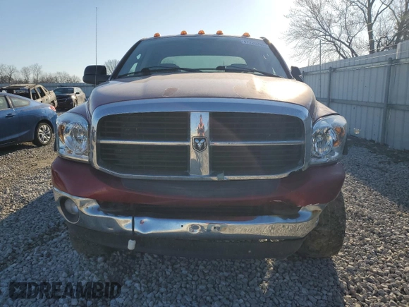 2007 Dodge Ram 2500 SLT with VIN 3D7KS28C87G723054, listed as a Copart auction lot 47220295 with 262,086 mi miles and Salvage Title. Bid and sale history available at carsss.com. Image 5.