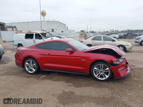 2020 Ford Mustang GT with VIN 1FA6P8CF7L5182295, listed as a IAAI auction lot 41006471 with 8,583 mi miles and . Bid and sale history available at DreamBid. Image 13.