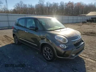 2014 FIAT 500L Trekking with VIN ZFBCFADH9EZ020500, listed as a Copart auction lot 81260564 with 75,433 mi miles and Salvage Title. Bid and sale history available at carsss.com. Image 11.