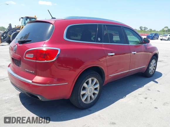 2013 Buick Enclave Leather with VIN 5GAKRCKD8DJ237837, listed as a IAAI auction lot 42059381 with 175,700 mi miles. Bid and sale history available at carsss.com. Image 4.
