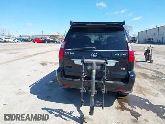 2008 Lexus GX 470 with VIN JTJBT20X780161575, listed as a IAAI auction lot 41879374 with 186,099 mi miles and . Bid and sale history available at carsss.com. Image 16.