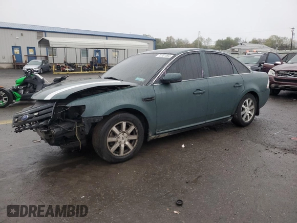 2008 Ford Taurus SEL with VIN 1FAHP24W38G170693, listed as a Copart auction lot 73331994 with 185,112 mi miles and Salvage Title. Bid and sale history available at carsss.com. Image 1.