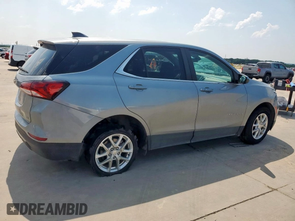 2023 Chevrolet Equinox LT z VIN 3GNAXKEG4PS173130, wystawiony jako Copart lot #59039865 z przebiegiem 84 309 mil mil oraz Czysty tytuł • Clean title. Historia ofert i sprzedaży dostępna na DreamBid. Obrazek 3.