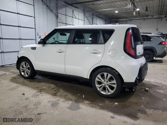 2016 Kia Soul + with VIN KNDJP3A57G7238313, listed as a Copart auction lot 46162735 with 99,646 mi miles and Salvage Title. Bid and sale history available at carsss.com. Image 2.