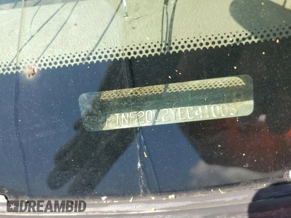 2000 Ford F-250 XL с VIN 1FTNF20L2YEC41003, выставлен на аукционе Copart как лот 60783275 с пробегом 228 584 миль миль и Списание • Salvage title. История ставок и продаж доступна на DreamBid. Изображение 12.