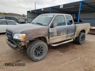 2006 Toyota Tundra SR5 with VIN 5TBRU34156S484746, listed as a Copart auction lot 53384365 with 217,109 mi miles and Salvage Title. Bid and sale history available at carsss.com. Image 1.