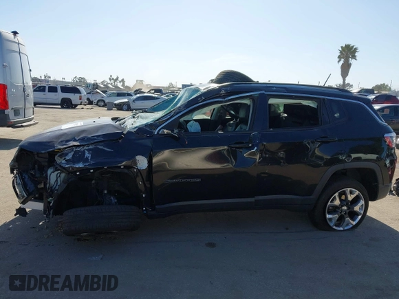 2019 Jeep Compass Limited with VIN 3C4NJDCB6KT653901, listed as a IAAI auction lot 42338815 with 87,909 mi miles and . Bid and sale history available at DreamBid. Image 15.