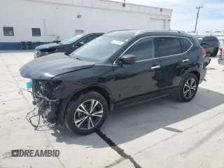 2019 Nissan Rogue SV with VIN JN8AT2MV6KW396503, listed as a Copart auction lot 50785285 with 89,075 mi miles and Salvage Title. Bid and sale history available at carsss.com. Image 1.
