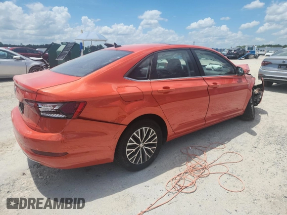 2021 Volkswagen Jetta S with VIN 3VWC57BU9MM043212, listed as a Copart auction lot 64894545 with 60,632 mi miles and Non repairable. Bid and sale history available at DreamBid. Image 3.