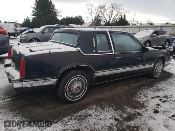 1988 Cadillac Eldorado with VIN 1G6EL1155JU622216, listed as a Copart auction lot 83659204 with 44,668 mi miles and Salvage Title. Bid and sale history available at DreamBid. Image 3.
