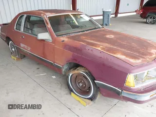 1984 Ford Thunderbird with VIN 1FABP4630EA111572, listed as a IAAI auction lot 41569309 with 7,919 mi miles and . Bid and sale history available at DreamBid. Image 6.