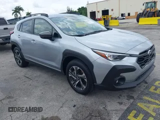 2024 Subaru Crosstrek Premium с VIN JF2GUADC0R8341461, выставлен на аукционе IAAI как лот 42393575 с пробегом 3 743 миль миль и . История ставок и продаж доступна на DreamBid. Изображение 1.