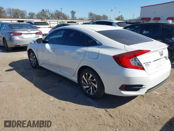 2016 Honda Civic Sedan EX with VIN 19XFC2F71GE074448, listed as a IAAI auction lot 41765880 with 164,011 mi miles. Bid and sale history available at carsss.com. Image 3.