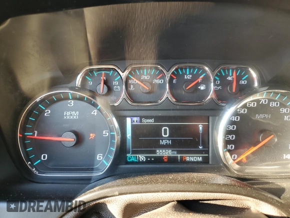 2016 Chevrolet Suburban LT with VIN 1GNSKHKC6GR464500, listed as a Copart auction lot 50807115 with 55,526 mi miles and Salvage Title. Bid and sale history available at carsss.com. Image 9.