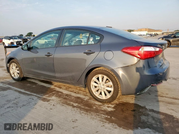 2016 Kia Forte LX z VIN KNAFX4A63G5551727, wystawiony jako Copart lot #57062515 z przebiegiem 131 419 mil mil oraz Szkoda całkowita • Salvage title. Historia ofert i sprzedaży dostępna na DreamBid. Obrazek 2.