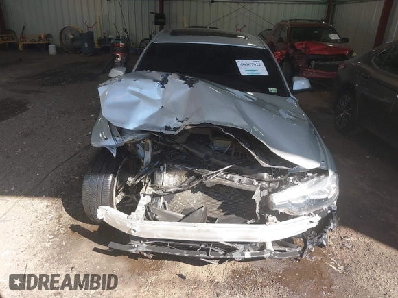 2016 BMW 3 Series 320i with VIN WBA8E1G54GNT37552, listed as a IAAI auction lot 40307022 with 150,516 mi miles and . Bid and sale history available at carsss.com. Image 6.