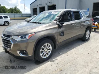 2020 Chevrolet Traverse LT Cloth с VIN 1GNERGKW0LJ104919, выставлен на аукционе Copart как лот 61839715 с пробегом 88 912 миль миль и Списание • Salvage title. История ставок и продаж доступна на DreamBid. Изображение 1.