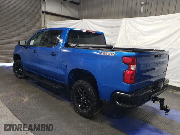 2024 Chevrolet Silverado 1500 Custom Trail Boss with VIN 3GCPDCEK5RG210052, listed as a Copart auction lot 43532845 with 16,147 mi miles and Clean Title. Bid and sale history available at carsss.com. Image 2.