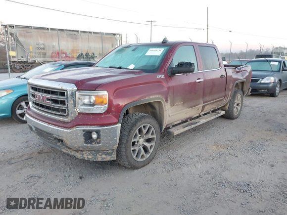 2015 GMC Sierra 1500 SLT with VIN 3GTU2VEJ9FG401660, listed as a IAAI auction lot 40648231 with 155,624 mi miles and . Bid and sale history available at DreamBid. Image 17.