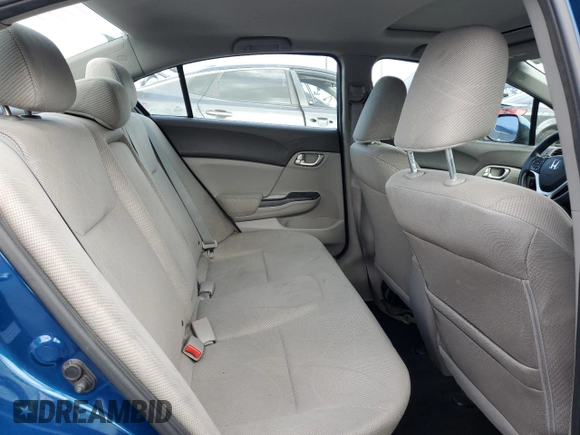 2012 Honda Civic EX with VIN 2HGFB2F80CH541919, listed as a Copart auction lot 53491455 with 82,122 mi miles and Salvage Title. Bid and sale history available at DreamBid. Image 10.