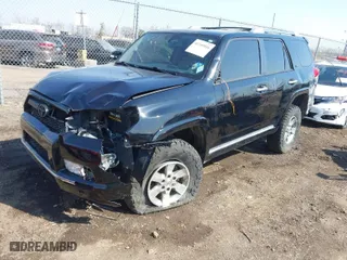 2013 Toyota 4Runner SR5 with VIN JTEBU5JR1D5123933, listed as a IAAI auction lot 41749516 with 109,341 mi miles. Bid and sale history available at carsss.com. Image 2.