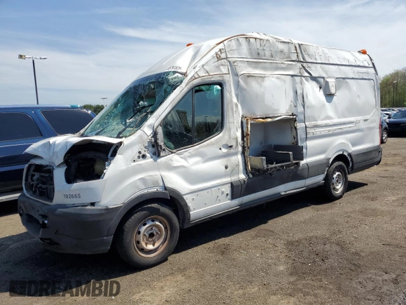 2019 Ford Transit with VIN 1FTBW3XM7KKA95410, listed as a Copart auction lot 55797525 with 40,125 mi miles and Clean Title. Bid and sale history available at carsss.com. Image 1.