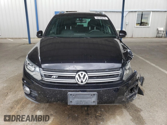 2015 Volkswagen Tiguan R-Line with VIN WVGAV7AX3FW064500, listed as a Copart auction lot 54745215 with 103,406 mi miles and Salvage Title. Bid and sale history available at DreamBid. Image 5.