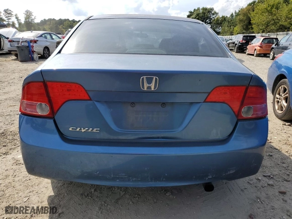 2008 Honda Civic Sdn EX with VIN 1HGFA16818L041629, listed as a Copart auction lot 69167413 with 370,756 mi miles and Non Repairable. Bid and sale history available at carsss.com. Image 6.