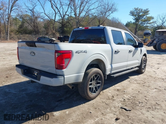 2024 Ford F-150 STX with VIN 1FTFW2L51RKD62920, listed as a IAAI auction lot 41362255 with 12,937 mi miles and . Bid and sale history available at carsss.com. Image 4.